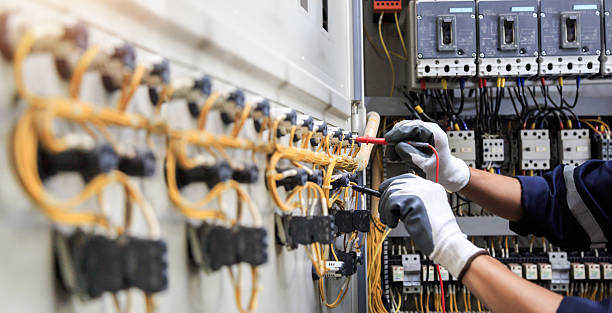 Professional Electrician technician working in Lemont, PA